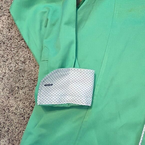 Eight X Premium Green Long Sleeve Button Down Shirt Men’s Medium Modern Fit - Picture 3 of 8